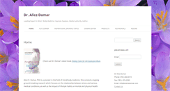 Desktop Screenshot of dralicedomar.com